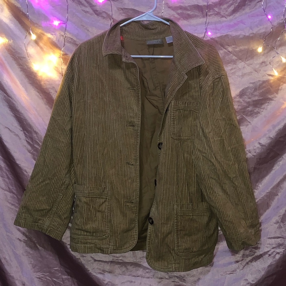 Yellow Corduroy Liz Claiborne Jacket